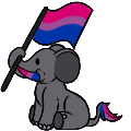 Bi Pride Elephant