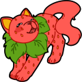Strawpurry Cat Companion