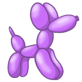 Purple Balloon Buddy