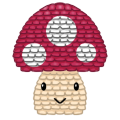 Mushroom Piñata Companion